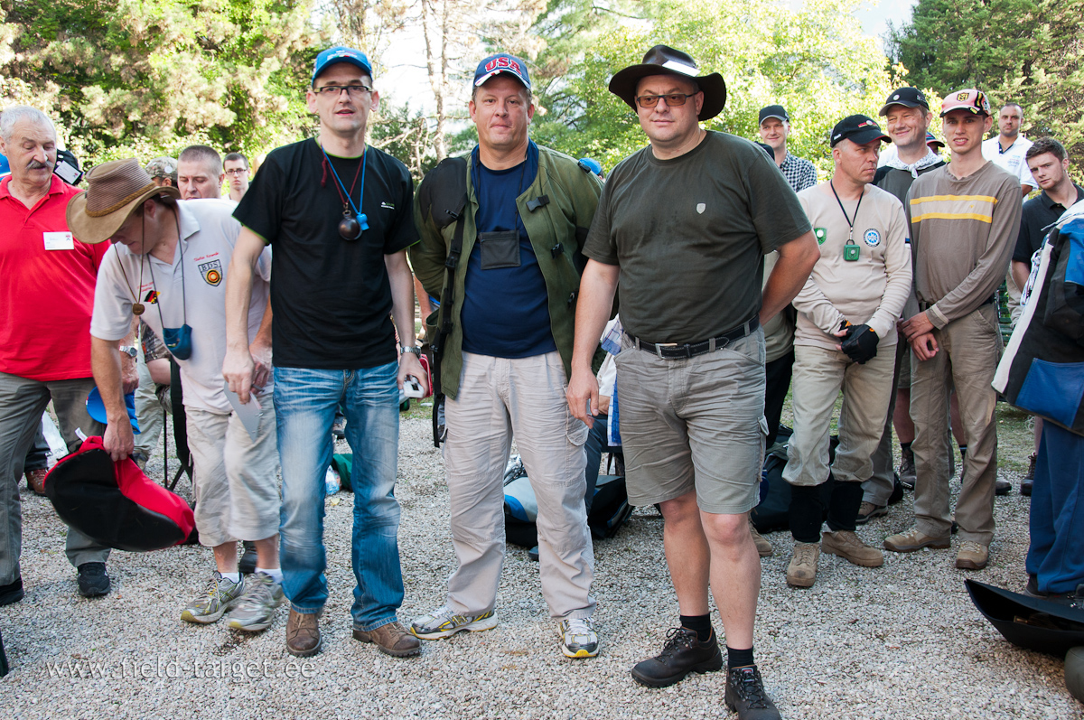 Mariusz Zydziac PL Harold Rushton US Ernst Huber AT